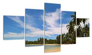 Obraz plaży (125x70 cm)