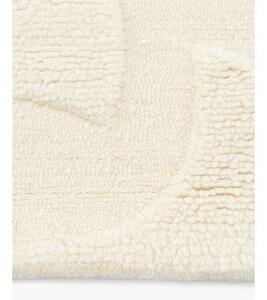 Ręcznie tkany dywan z wełny z wypukłą strukturą Clio