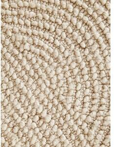 Okrągły ręcznie tuftowany dywan z krótkim włosiem Eleni
