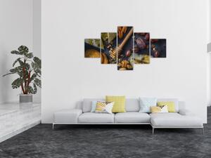Obraz z suszonymi owocami (125x70 cm)