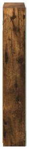 Szafka z lustrem do łazienki dąb wędzony 40 x 10,5 x 60,5 cm