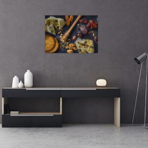 Obraz z suszonymi owocami (70x50 cm)