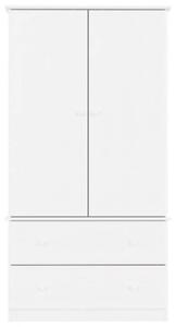 Szafa alta, biaÅa, 90x55x170 cm, lite drewno sosnowe