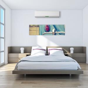 Obraz turkusowego weterana (170x50 cm)