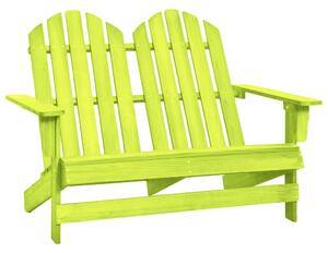 2-osobowe krzesło ogrodowe Adirondack, lite drewno jodłowe