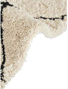 Puszysty ręcznie tuftowany dywan z długim włosiem Naima