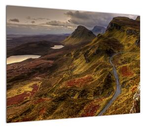 Obraz szkockich gór (70x50 cm)