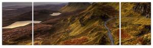 Obraz szkockich gór (170x50 cm)