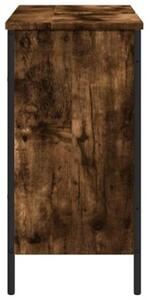 Szafka pod umywalkę, przydymiony dąb, 80x30x60 cm