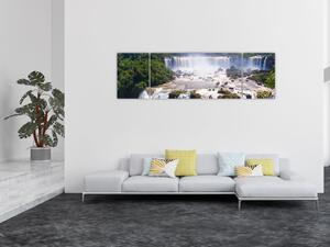 Obraz wodospadu Iguassu (170x50 cm)