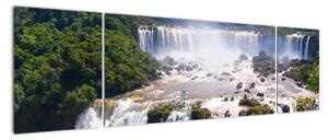 Obraz wodospadu Iguassu (170x50 cm)