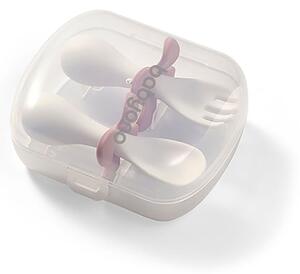 Sztućce ergonomiczne dla dzieci Baby Ono niebieskozielone