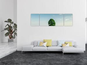 Obraz drzewa na łące (170x50 cm)