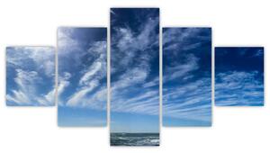 Obraz nieba z chmurami (125x70 cm)