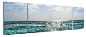 Obraz powierzchni morza (170x50 cm)