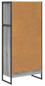 Szafka na książki szary sonoma 60 x 30 x 121 cm