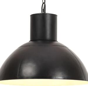 Lampa wisząca, 25 W, czarna, okrągła, 48 cm, E27