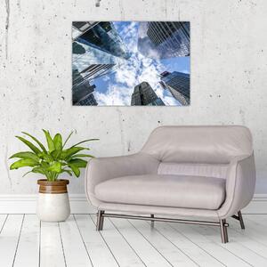 Obraz drapaczy chmur (70x50 cm)