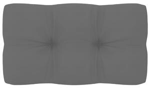 Poduszka na sofę z palet, antracytowa, 70x40x10 cm