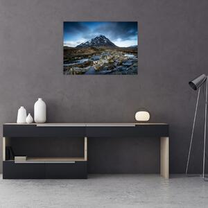 Obraz góry i rzeki (70x50 cm)