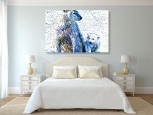 Obraz niedźwiedzie polarne