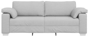 Sofa szary chmur 219 x 77 x 82 cm tkanina