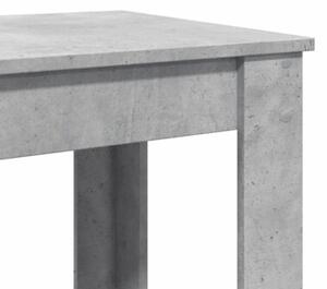 Stolik barowy, szarość betonu, 102x50x103,5 cm