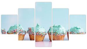Obraz cupcakes (125x70 cm)