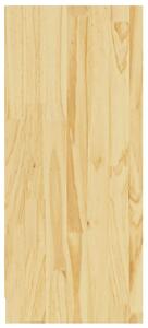Drewniany regał kwadratowy naturalny - Ejos 3x