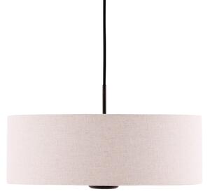 Lampa Wisząca Globen Lighting, Bosco 55, ściemnialny, beżowy, salon, tkanina | tekstylia, skandynawski