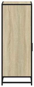 Szafka łazienkowa sonoma oak 35x37,5x100 cm drewno klejone