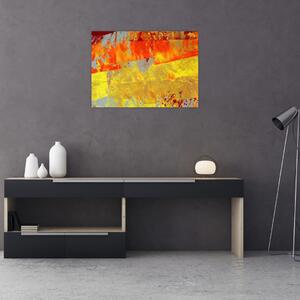 Obraz abstrakcji - malarstwo (70x50 cm)
