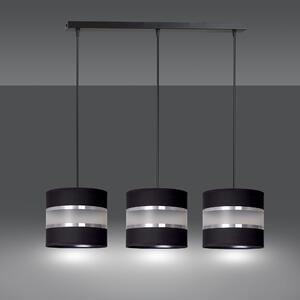 LARO 3 BLACK 1000/3 lampa wisząca abażury regulowana wysokość nowoczesna