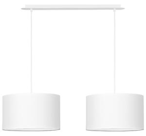 PORTO 2 WH WHITE / WHITE 489/2A lampa wisząca duże abażury regulowana wysokość kolory