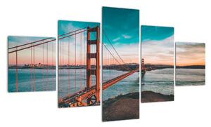 Obraz - Golden Gate, San Francisco (125x70 cm)