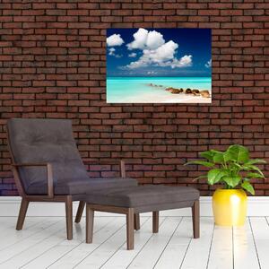 Obraz - Tropikalna plaża (70x50 cm)