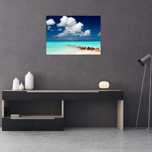Obraz - Tropikalna plaża (70x50 cm)