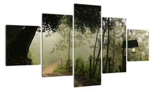 Obraz porannej mgły (125x70 cm)