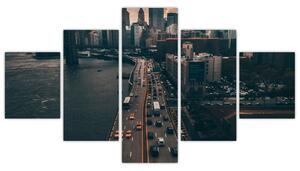 Obraz Manhattanu (125x70 cm)
