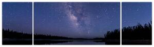 Obraz nocnego nieba (170x50 cm)