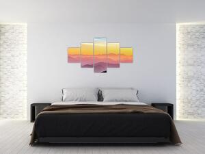 Obraz kolorowego nieba (125x70 cm)