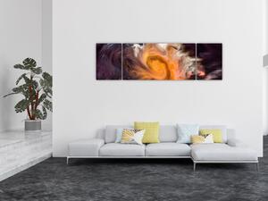 Abstrakcyjny obraz - kosmos (170x50 cm)