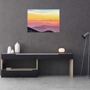 Obraz kolorowego nieba (70x50 cm)