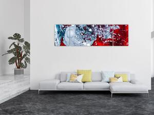 Abstrakcyjny obraz (170x50 cm)