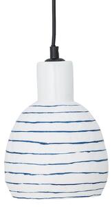 Lampa Wisząca Bloomingville, Elga, ściemnialny, biały, kuchnia, ceramika