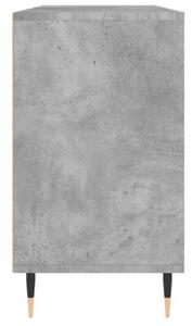 Szafka łazienkowa, szarość betonu, 80x33x60 cm