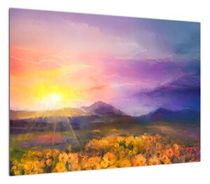 Obraz - O świcie (70x50 cm)