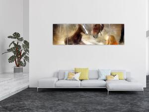 Obraz - Witaj na świecie, źrebaku (170x50 cm)
