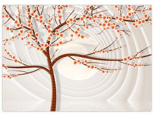 Obraz - Drzewo w nieskończoności (70x50 cm)