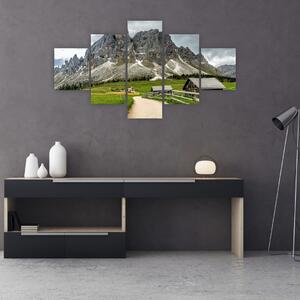 Obraz - W austriackich górach (125x70 cm)